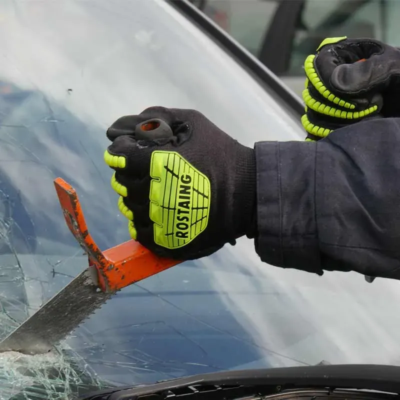 Rostaing Rescuefluo hulpverleningshandschoen