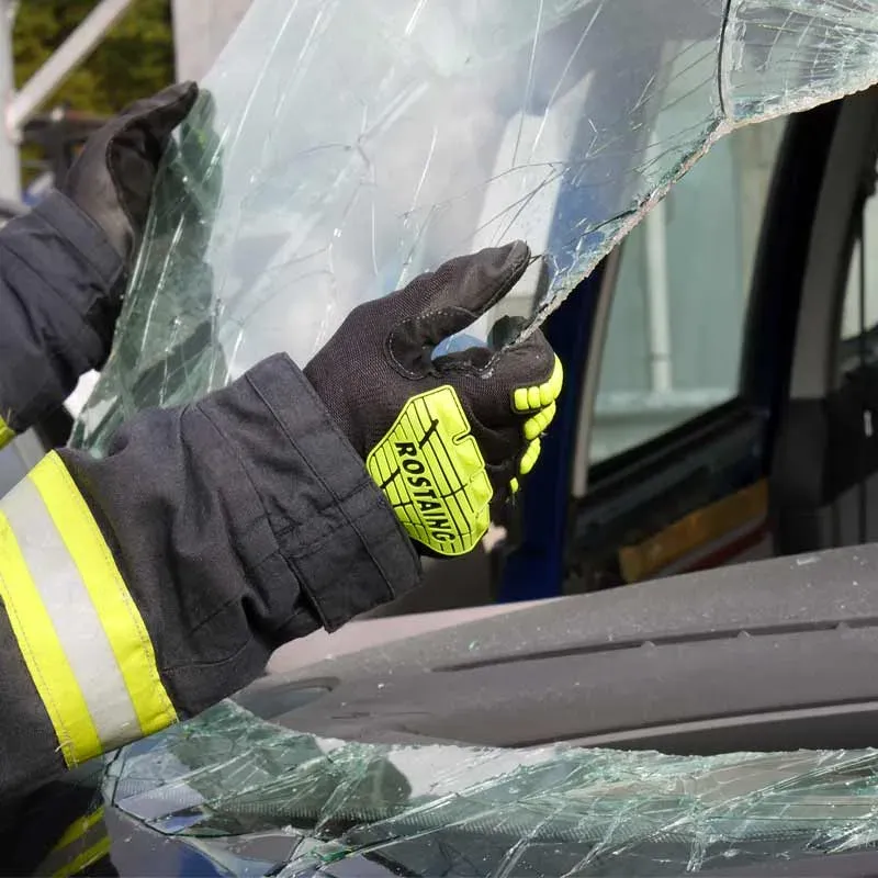 Rostaing Rescuefluo hulpverleningshandschoen