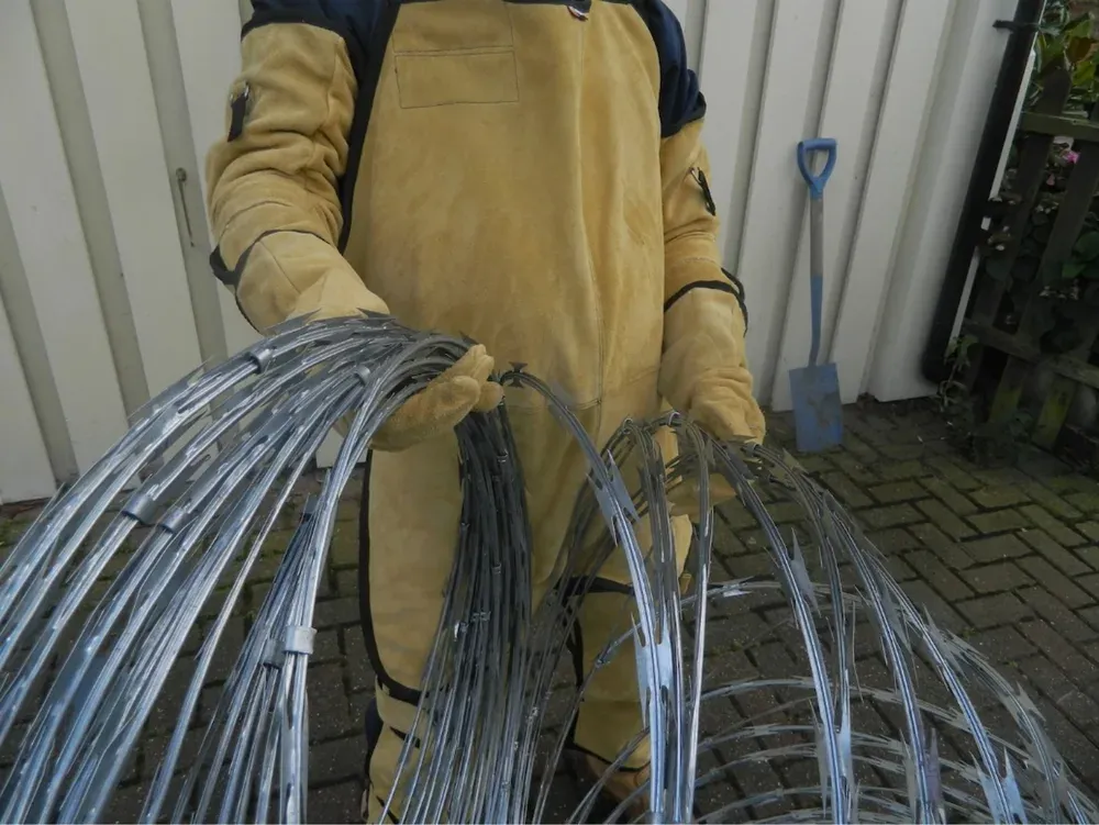 Rostaing Ripdextab lederen schort