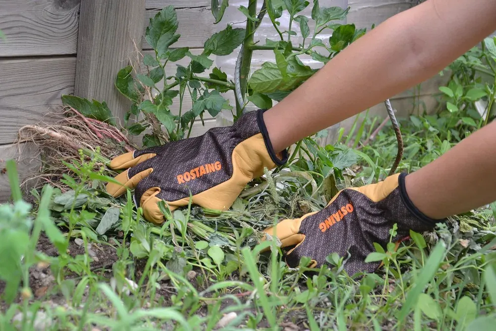Rostaing Sequoia lederen tuinhandschoen