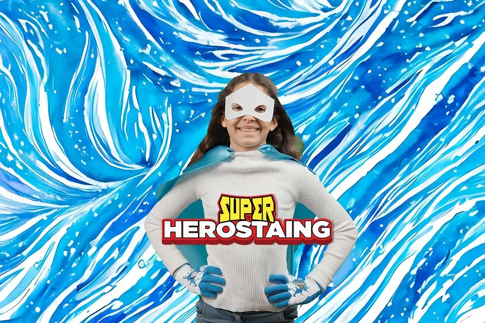 Rostaing Superfreeze kinderhandschoen met spiegeleffect