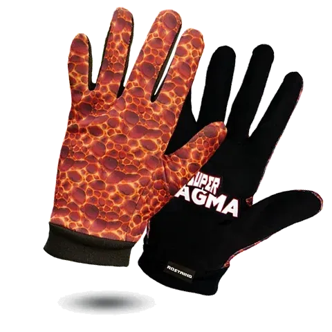 Rostaing Supermagma kinderhandschoen met uv-reactie
