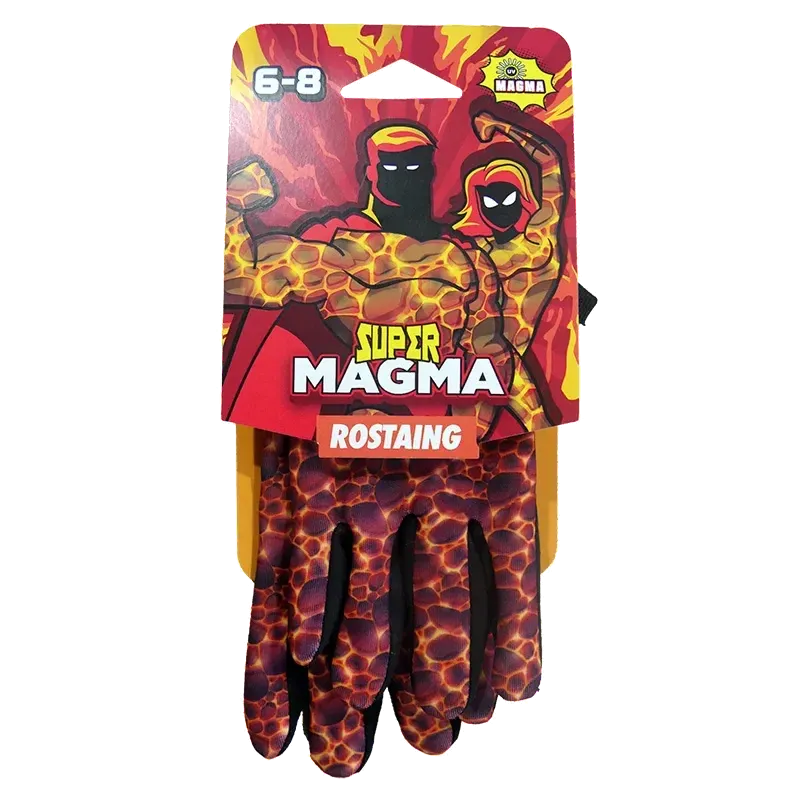 Rostaing Supermagma kinderhandschoen met uv-reactie