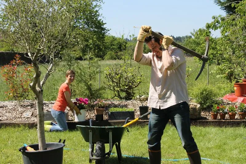 Rostaing Tradition lederen tuinhandschoen