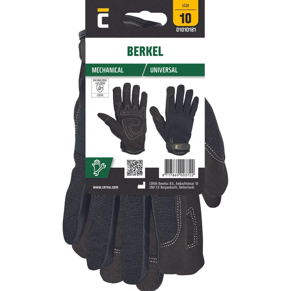 Rugzijde van de SafeWorker Berkel TL Protect met elastische rug