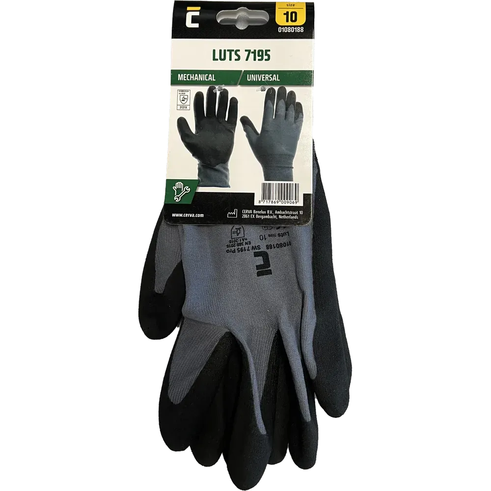 Handpalm van de SafeWorker Luts SW 7195 Pro met HPT coating