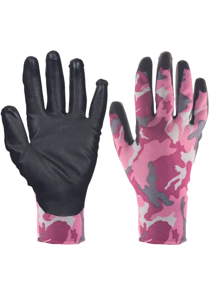 SafeWorker SW Camo handschoen in meerdere kleuren
